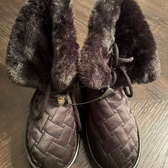 Kurt Geiger London Women's Black Mini Orson Ankle Boots Size 5.5 / 36 - Picture 1 of 6